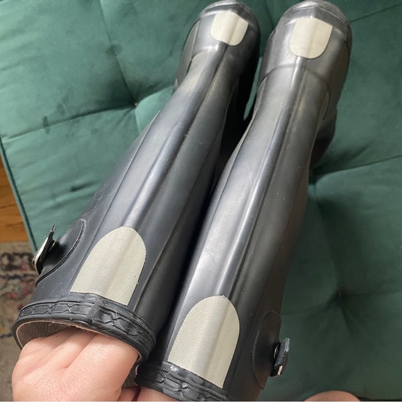 Hunter Original black matte rain boots. Kid’s 6M/7F. Fits women’s size 7. - Picture 7 of 8